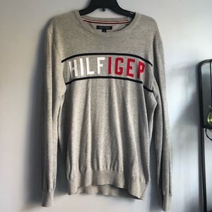 Gray Tommy Hilfiger sweater